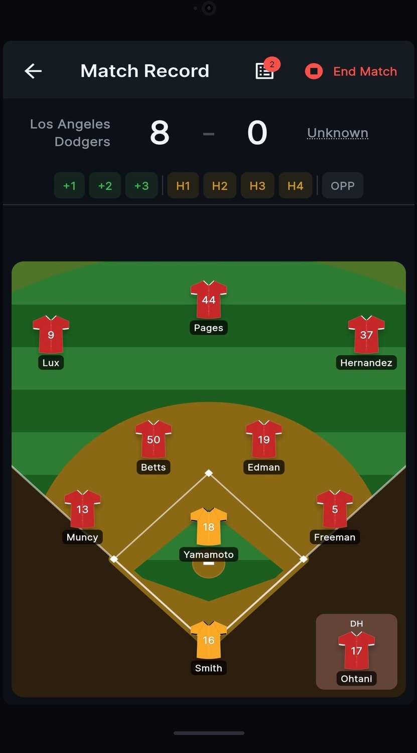 Live Match Tracking