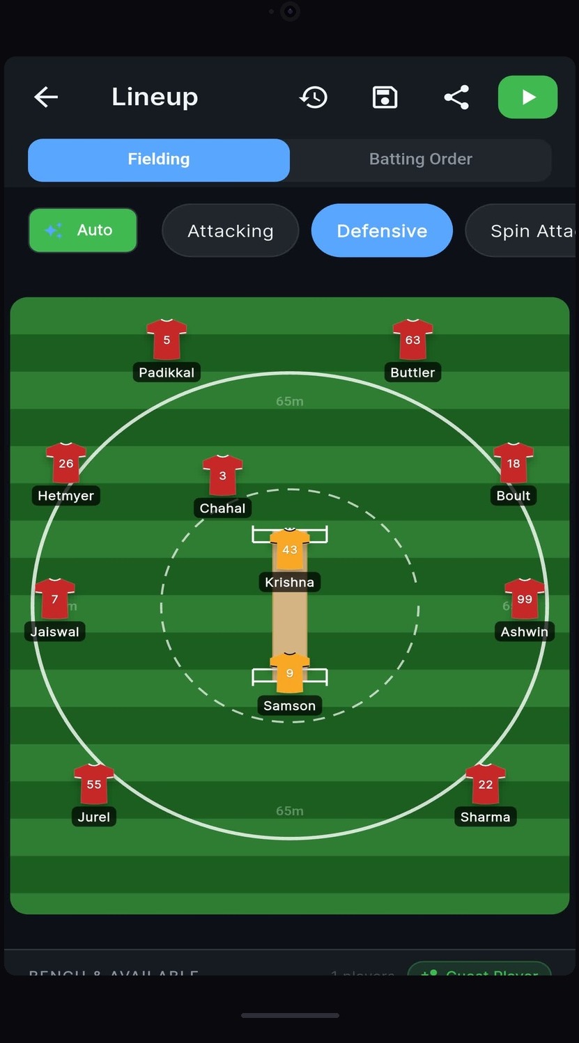 Lineup Builder