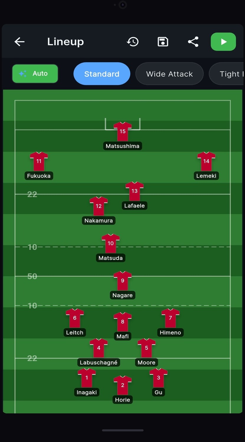 Lineup Builder