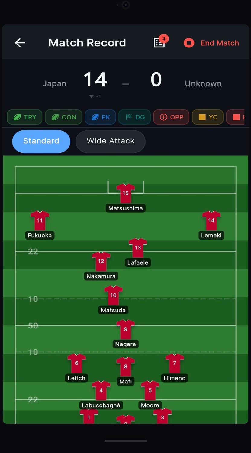 Live Match Tracking