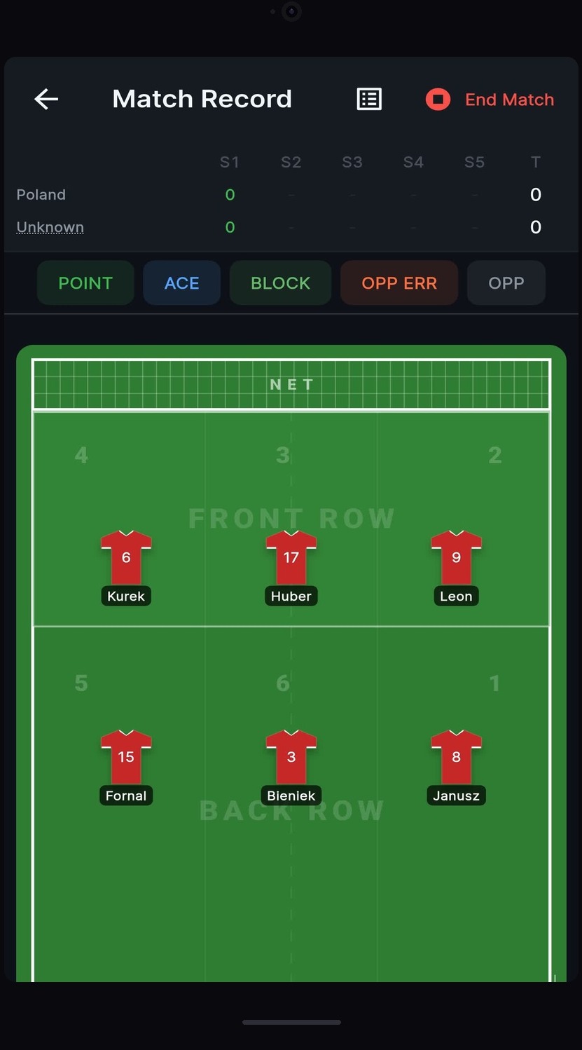 Live Match Tracking